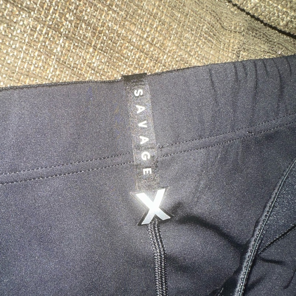 Fenty Beauty by Rihanna lace race biker shorts